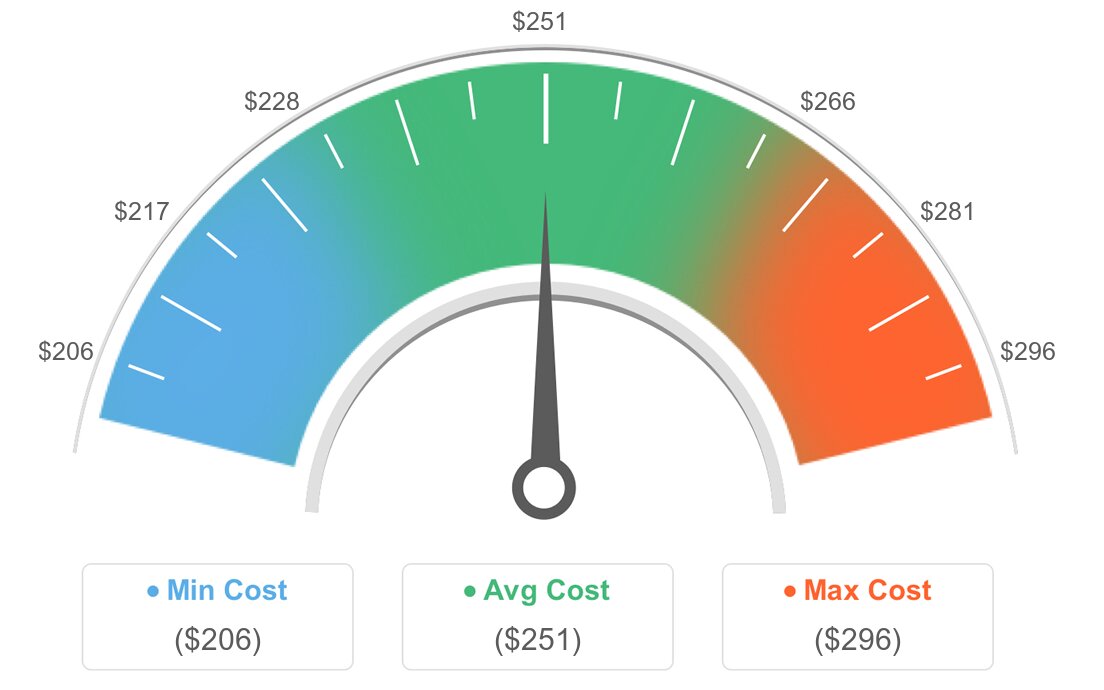 AVG Costs For Mirror Installation in Traverse City, Michigan